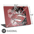 DC Comics Superman Red Pattern Universal Laptop 13in (10.6 x 7.6in) Skin