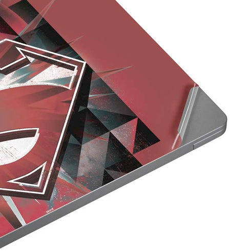 DC Comics Superman Red Pattern Universal Laptop 13in (10.6 x 7.6in) Skin