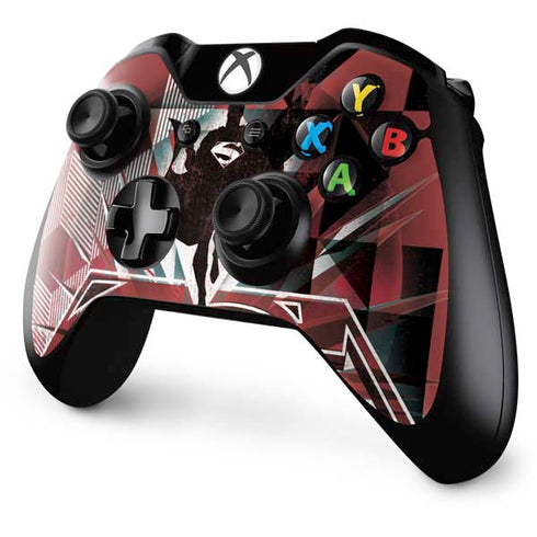 DC Comics Superman Red Pattern Xbox One Controller Skin