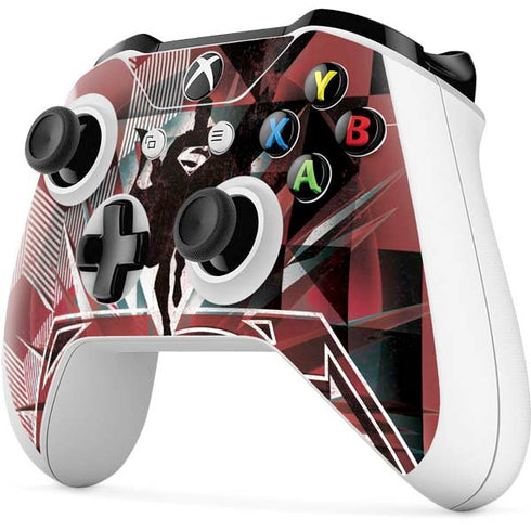 DC Comics Superman Red Pattern Xbox One S Controller Skin