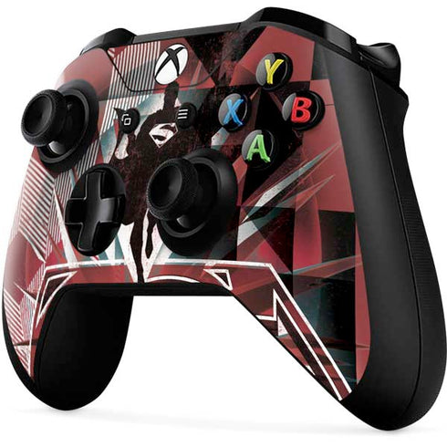 DC Comics Superman Red Pattern Xbox One X Controller Skin