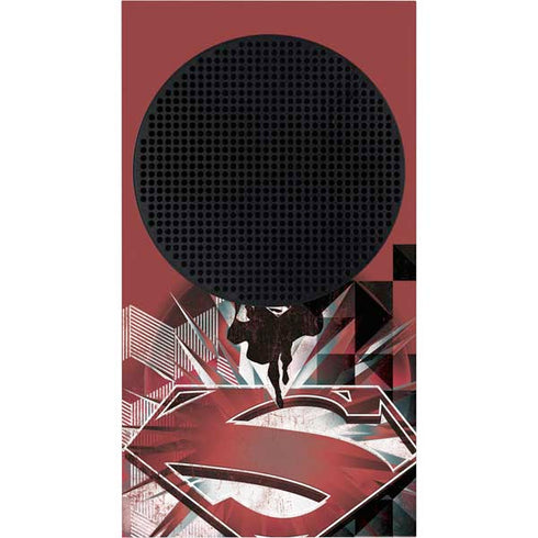 DC Comics Superman Red Pattern Xbox Series S Bundle Skin