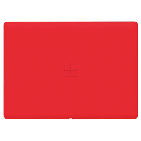 Red Solid Surface Laptop 2 Skin