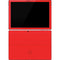 Red Solid Surface Pro 7 Skin