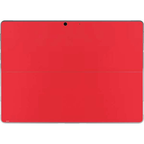 Red Solid Surface Pro 8 Skin