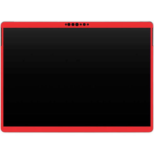 Red Solid Surface Pro 9 Skin