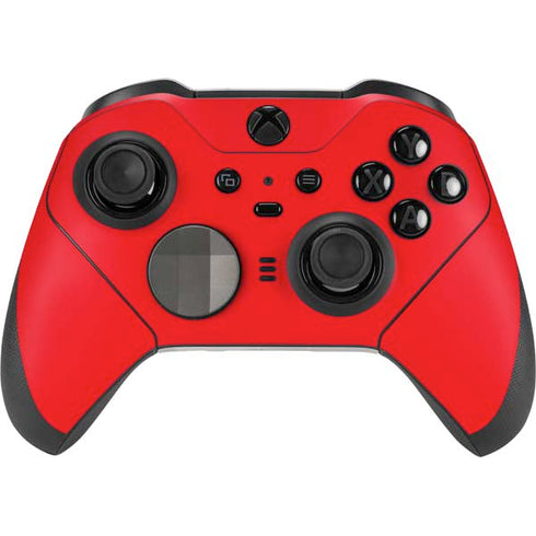 Red Solid Xbox Elite Wireless Controller Series 2 Skin