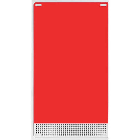 Red Solid Xbox Series S Console Skin