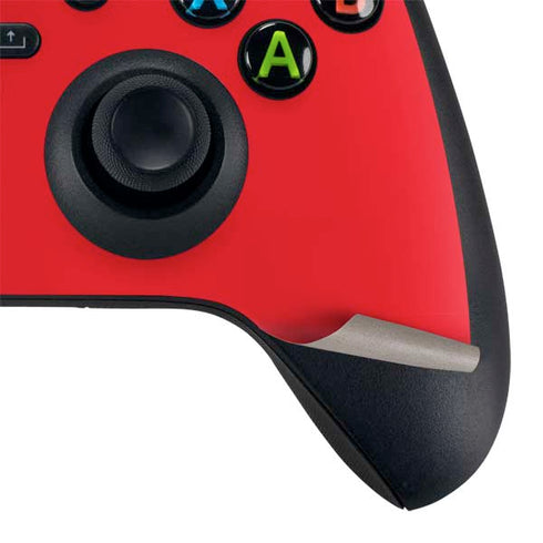 Red Solid Xbox Series X Bundle Skin