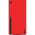 Red Solid Xbox Series X Console Skin