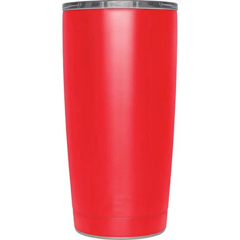 Red Solid Yeti 20oz Tumbler Skin