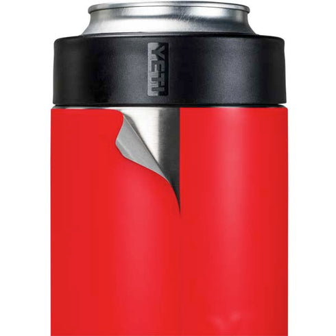 Red Solid Yeti Colster Can Insulator Skin