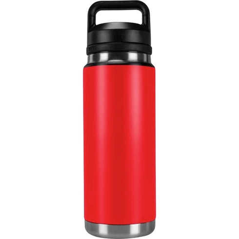 Red Solid YETI Rambler 26oz Bottle Skin