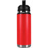 Red Solid YETI Rambler 26oz Bottle Skin