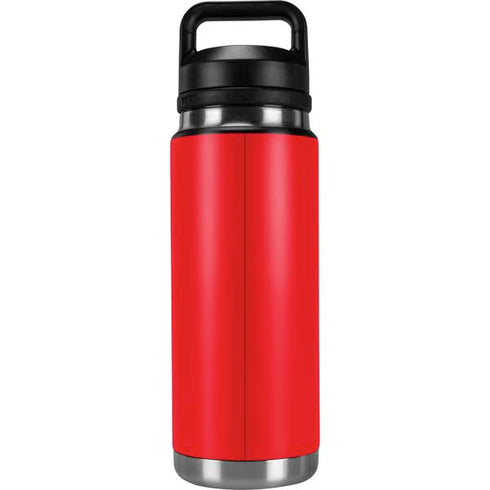 Red Solid YETI Rambler 26oz Bottle Skin