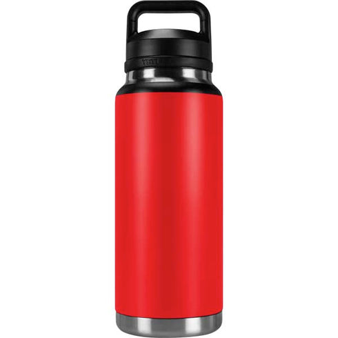 Red Solid YETI Rambler 36oz Bottle Skin