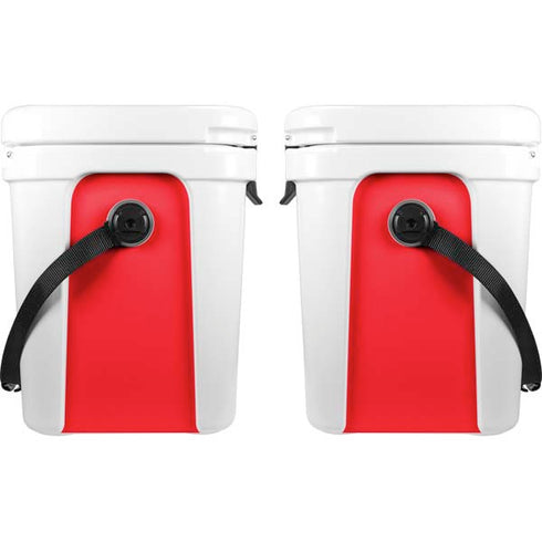 Red YETI Roadie 24 Hard Cooler Skin