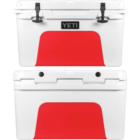 Red YETI Tundra 45 Hard Cooler Skin