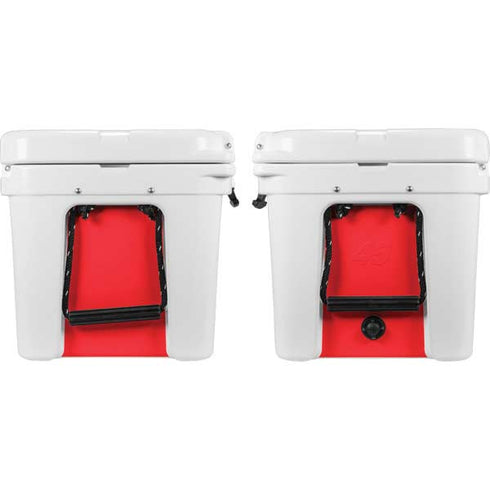 Red YETI Tundra 45 Hard Cooler Skin
