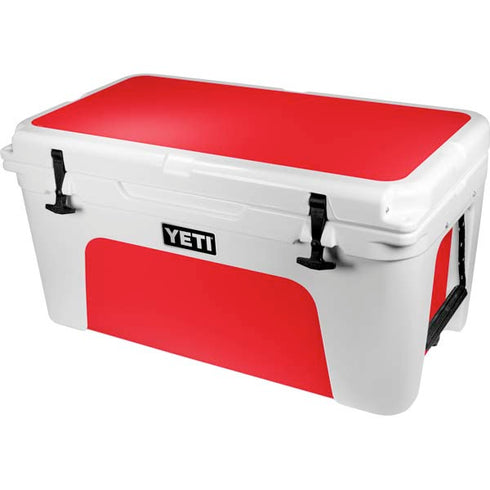 Red YETI Tundra 65 Hard Cooler Skin