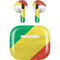 Republic of the Congo Flag Distressed Apple AirPods (3rd Gen 2021) Skin