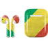 Republic of the Congo Flag Distressed Apple AirPods Skin