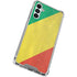 Republic of the Congo Flag Distressed Galaxy A15 5G Clear Case