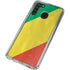 Republic of the Congo Flag Distressed Galaxy A21 Clear Case