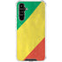 Republic of the Congo Flag Distressed Galaxy A54 5G Clear Case