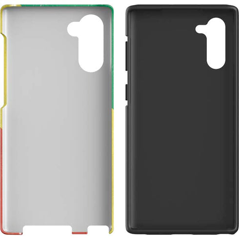 Republic of the Congo Flag Distressed Galaxy Note 10 Pro Case