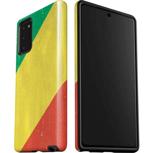 Republic of the Congo Flag Distressed Galaxy Note20 5G Pro Case
