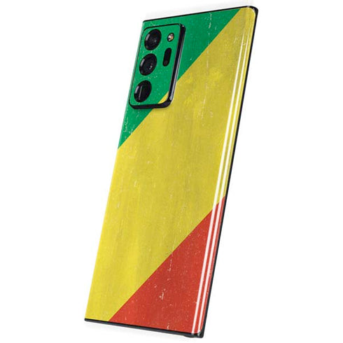 Republic of the Congo Flag Distressed Galaxy Note20 Ultra 5G Skin