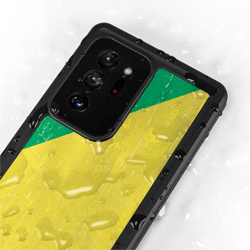 Republic of the Congo Flag Distressed Galaxy Note20 Ultra 5G Waterproof Case