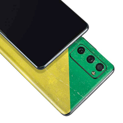 Republic of the Congo Flag Distressed Galaxy S20 Fan Edition Skin