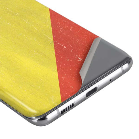 Republic of the Congo Flag Distressed Galaxy S20 Plus Skin