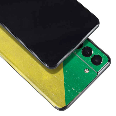 Republic of the Congo Flag Distressed Galaxy S21 5G Skin