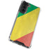 Republic of the Congo Flag Distressed Galaxy S22 Plus Clear Case