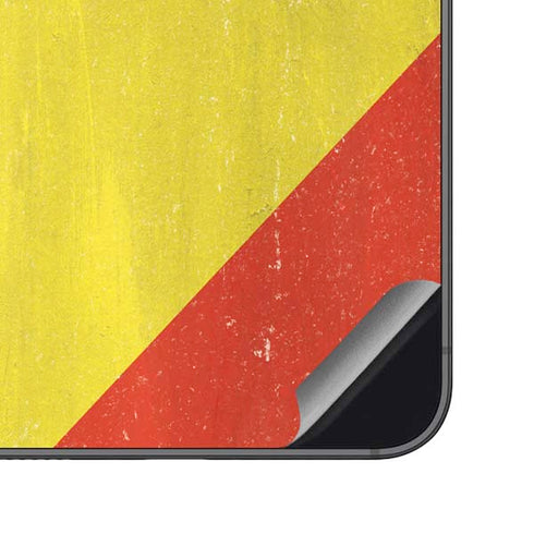 Republic of the Congo Flag Distressed Galaxy S23 FE Skin