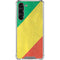 Republic of the Congo Flag Distressed Galaxy S23 Plus Clear Case