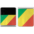 Republic of the Congo Flag Distressed Galaxy Z Flip4 5G Skin
