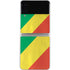 Republic of the Congo Flag Distressed Galaxy Z Flip4 5G Skin
