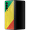 Republic of the Congo Flag Distressed Galaxy Z Fold3 5G Skin