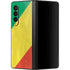 Republic of the Congo Flag Distressed Galaxy Z Fold3 5G Skin