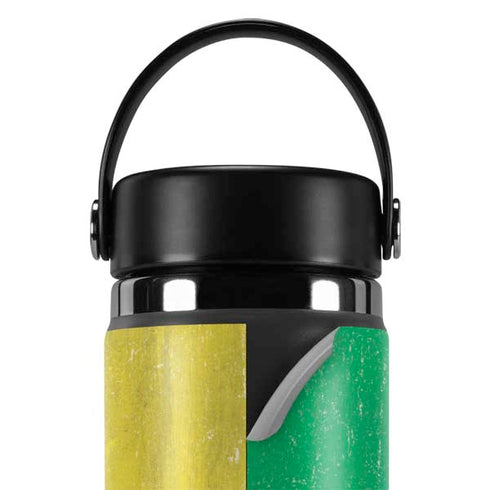 Republic of the Congo Flag Distressed Hydro Flask 20oz Wide Mouth Skin