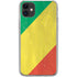 Republic of the Congo Flag Distressed iPhone 11 Clear Case