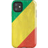 Republic of the Congo Flag Distressed iPhone 11 Impact Case