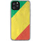 Republic of the Congo Flag Distressed iPhone 11 Pro Clear Case