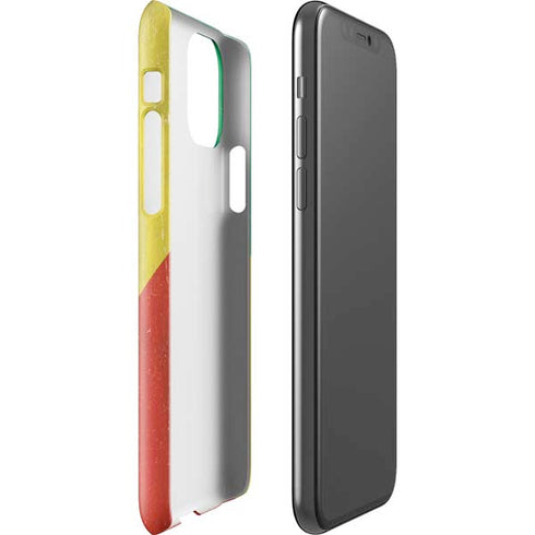 Republic of the Congo Flag Distressed iPhone 11 Pro Lite Case