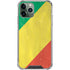 Republic of the Congo Flag Distressed iPhone 11 Pro Max Clear Case