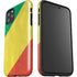 Republic of the Congo Flag Distressed iPhone 11 Pro Max Impact Case